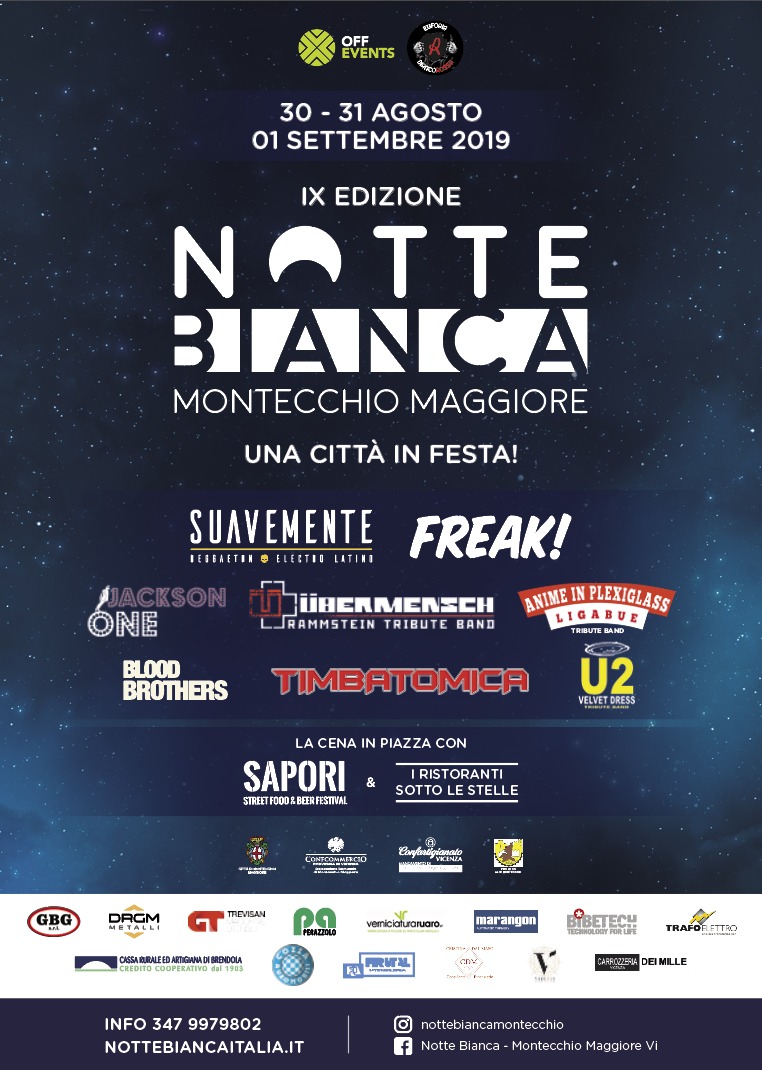 Notte Bianca 2019 A Montecchio Maggiore Una Festa Senza Fine