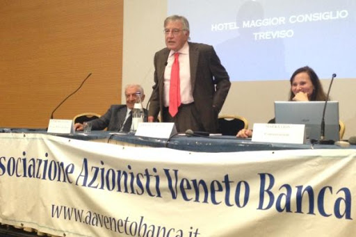 Giovanni Schiavon ex vice presidente di Veneto Banca e presidente Tribunale di Treviso