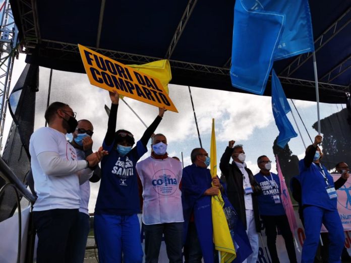 Infermieri protestano al Circo Massimo, Antonio De Palma (Nursing Up): “ci sentiamo già tanto presi in giro”